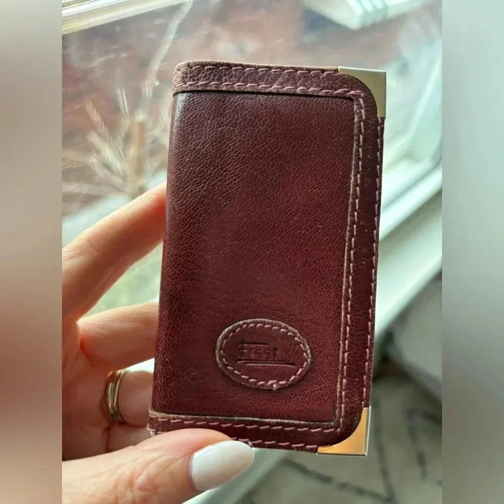 Vintage Genuine Leather Feggi Small Wallet
